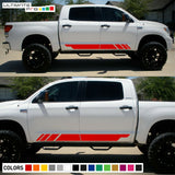 Sticker side Stripe for Toyota Tundra Regular double crewmax Cab tail light gril