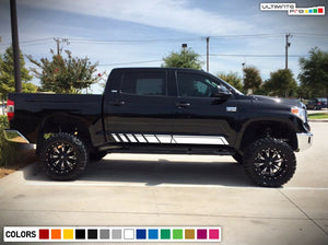 Sticker Side Stripes for Toyota Tundra 2005 2004 2003 lift 2001 2002 2001 flare