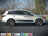 Sticker Stripe for Infiniti QX60 gear lift leaf tuning 4x4 Arm Turbo 2015 - 2018