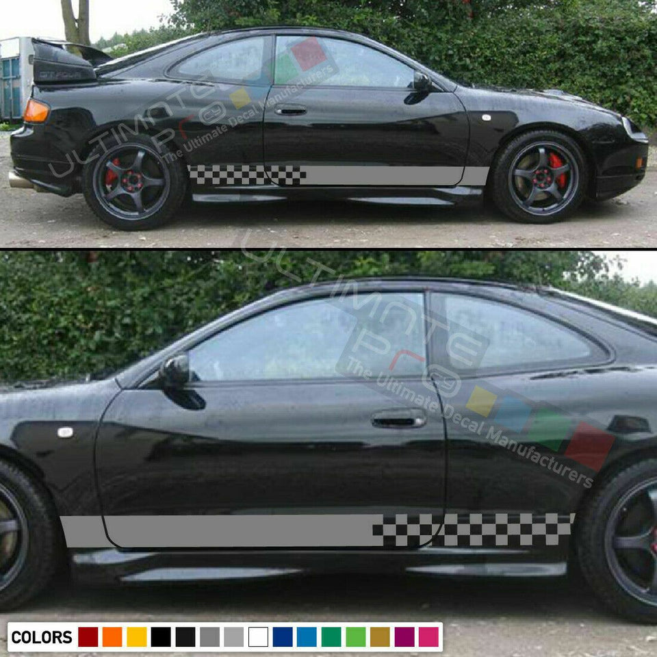 Sticker Stripe for Toyota Celica GT4 gt-four ST205 coil rally sport skirts turbo