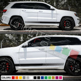 Sticker Stripe kit for Jeep Grand Cherokee srt8 racing tune upgrade rally flare