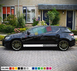 Sticker Stripe kit for Lexus CT graphic lowered Skirt Tune coil Rally Top Tuning