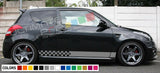 Sticker stripe Kit for Suzuki swift sport light Gear shift Xenon skirts spoiler