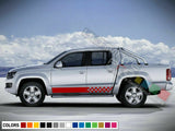 sticker Stripe kit For Volkswagen Amarok 4x4 lift TSI V6 TDI 2017 2018 2019 2020