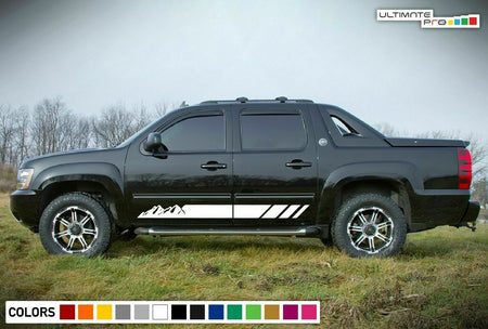 Sticker Stripe roof for Chevrolet Avalanche 2008 2011 2012 2013 rack off road V8