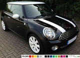 Sticker Stripes for mini cooper s hood 2001 2002 2003 2004 2005 2006 2007 2008