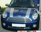 Sticker Stripes for mini cooper s hood graphics head 00 01 02 03 04 05 07 08 09