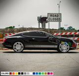 Stickers Decal for Bentley Continental 2018 Stripe body kit coupe door trim 2016