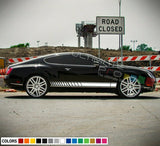 Stickers Decal for Bentley Continental 2018 Stripe body kit coupe door trim 2016