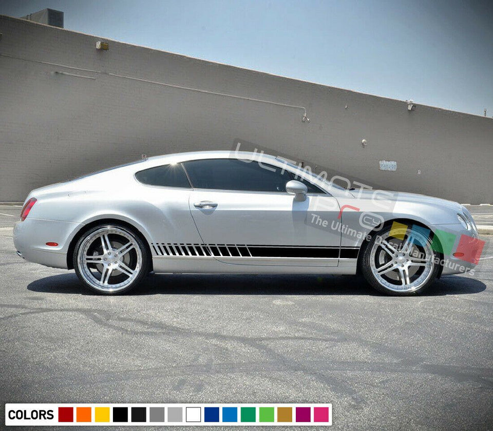 Stickers Decal for Bentley Continental 2018 Stripe body kit coupe door trim 2016
