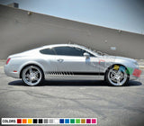 Stickers Decal for Bentley Continental 2018 Stripe body kit coupe door trim 2016