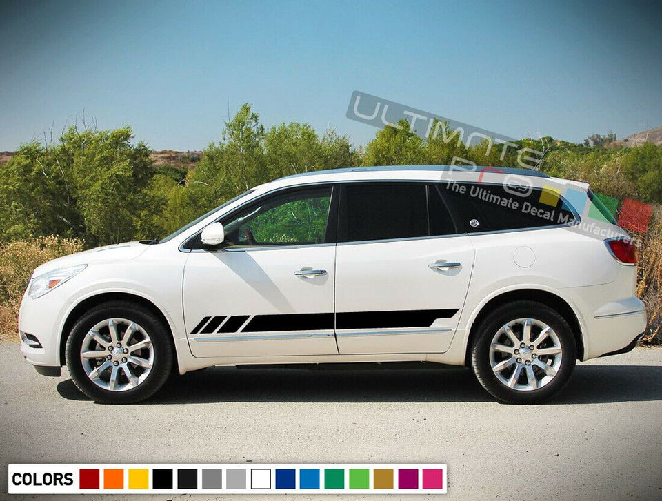 Stickers Decal for Buick Enclave Stripe Body Kit Lip Spoiler Bumper Wing 2018