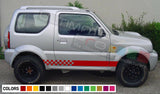 Stickers Decal for SUZUKI Jimny Stripes Graphics rack soft top door roof cover