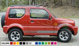 Stickers Decal for SUZUKI Jimny Stripes Graphics rack soft top door roof cover