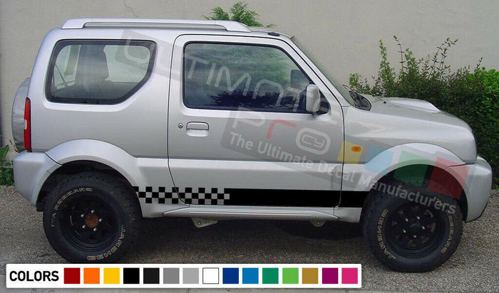 Stickers Decal for SUZUKI Jimny Stripes Graphics rack soft top door roof cover