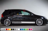 Stickers Decal for Volkswagen VW Golf door kit sport cupe mk2 mk3 mk5 mk4 stribe