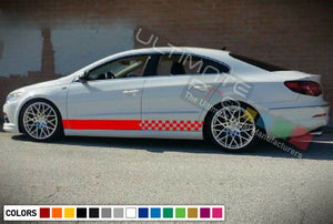 Stickers Decal for Volkswagen VW jetta Stripes coupe Corsar door body kit mirror