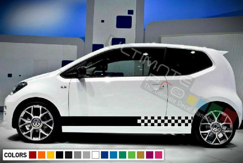 Stickers Decal for Volkswagen VW UP Stripes door body kit part hatchback light