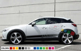 Stickers Decal Graphic Stripe Kit for Mazda CX3 Skirt Body Wing Door fender hood