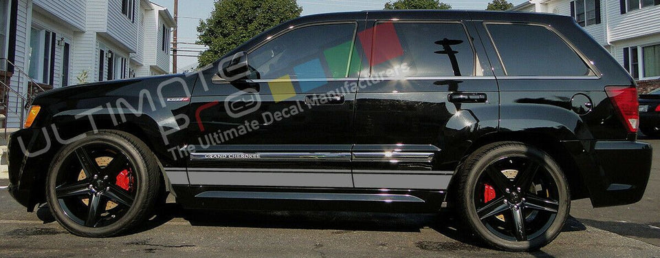 Stickers Decal Stripe for Jeep Grand Cherokee WK2 2005 2006 2007 2008 2009 2010