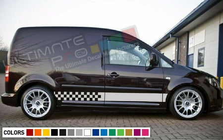 Stickers for VW Volkswagen Caddy Stripe body light door part kit Van tail frond