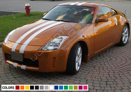 Stripe Body Kit Sticker Vinyl Decal for Nissan 350Z GT-S Spoiler Trunk Splitter