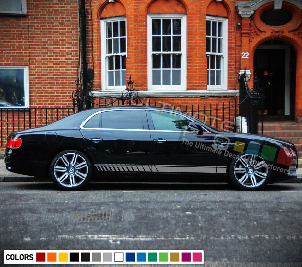 Stripe Decal Sticker Body Kit for Bentley Flying Spur Sport 2013 2014 2018 Door