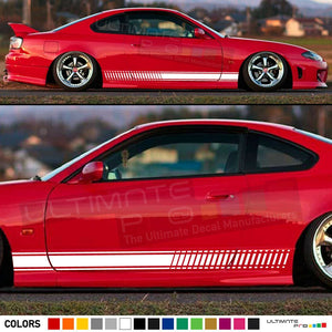 Stripe Decal Stripe Kit for Nissan Silvia Tuning Door Sill Wing Hood Skirt Coil