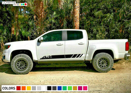 Stripe Kit for Chevrolet Colorado mountain off road 4x4 rack roof 2012 2013 2018