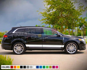 Stripe kit for Lincoln MKT graphic Turbo Off Road 2015 2016 2017 2018 Decal rims