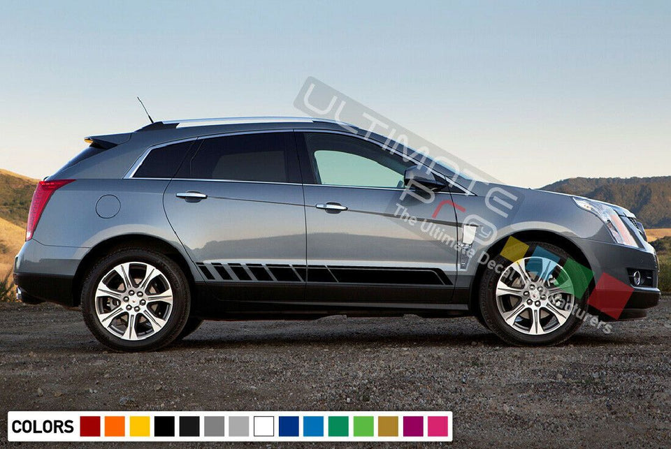 Stripe Kit Sticker Graphic Decal for Cadillac SRX Hood Roof Molding 2010 - 2019