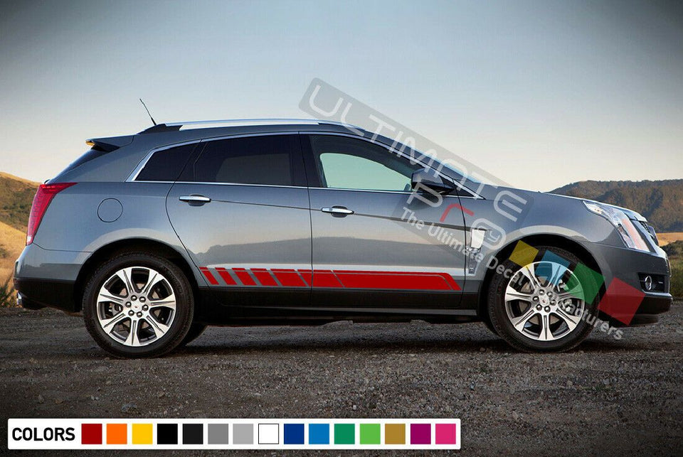 Stripe Kit Sticker Graphic Decal for Cadillac SRX Hood Roof Molding 2010 - 2019