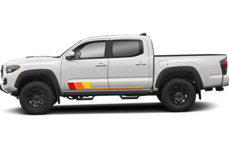 Decal For Toyota Tacoma Graphic Side Retro Door Stripe Body Kit  Racing 2018-Present
