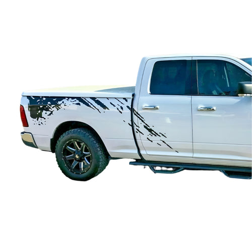 Tail Mud wrap Sticker kit for Dodge Ram leaf lift shackle turbo 2006- 2024