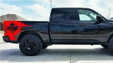 Tail wrap graphics For Dodge Ram 2008 2009 2010 2012 2013 Maple Canadian leaf