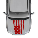 US Flag Decal Stripes Vinyl Sticker Kit for Toyota Tacoma 4x4 Wrap Hood Lifted