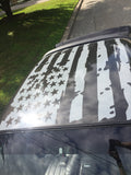 Roof USA Design distorted flag lee Stripe For Dodge Challenger RT SRT general